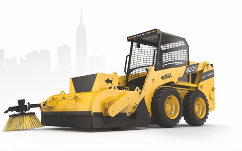 Imagen 3 de 15 de Minicargadora Bull - Mod Av490 - Motor Kubota - Financiación