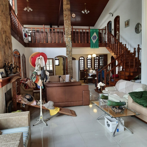 Imagem 2 de 21 de Casa De Condomínio Na Serra Da Cantareira, Alpes Da Cantareira, Mairiporã, Sp, 500 M², 4 Suítes, Piscina, Churrasqueira -6032