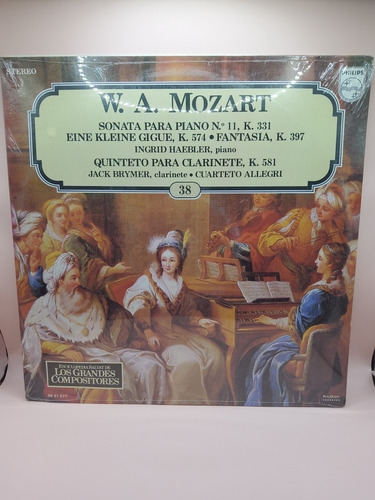W. A. Mozart Enciclopedia Salvat De Grandes Compositores 