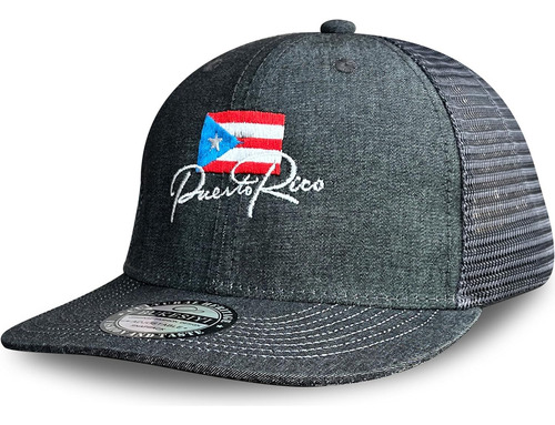 Puerto Rico - Gorros De Camionero Para Hombres Y Mujeres