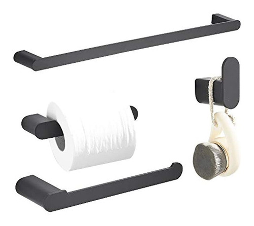 Klabb Rb-18 Ss304 - Juego De Accesorios De Baño (4 Piezas)