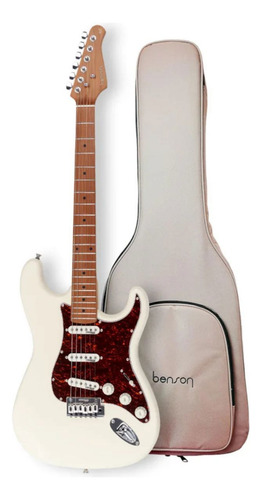 Guitarra Benson Stratocaster Hardy 901 Ow/tt Branco Bag