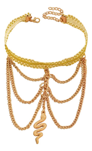 Brazalete Pulsera Para Brazo Dije De Serpiente Mujer Dama