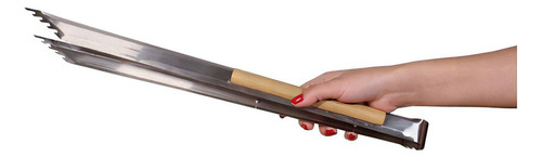 Plato para hamburguesas Meat Gripper + Griddle Coin, 42 cm, acero inoxidable