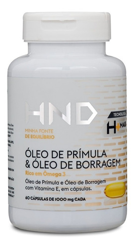 Óleo De Prímula E Óleo De Borragem Hnd