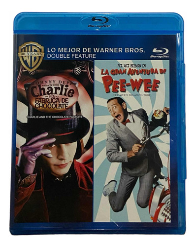 Charlie And The Chocolate Factory. Pelicula. Blue Ray Disc.