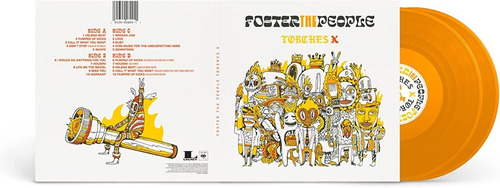 Foster The People Torches X Lp Orange Vinyl