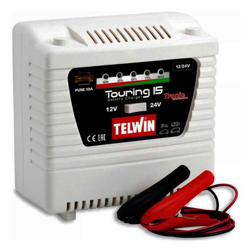 Cargador De Baterías Telwin 12amp Touring 15 G P