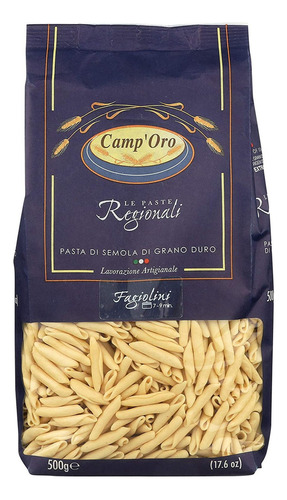 Pasta Di Grano Duro Fagiolini Camp'oro 500g Unidade