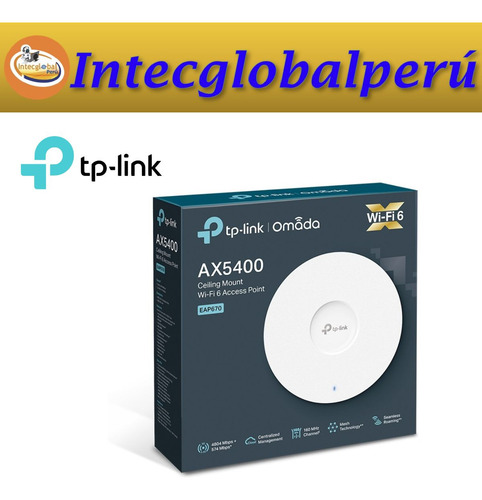 Access Point Tp-link Eap670 Ax5400 Gigabit Wi-fi 6 Omada