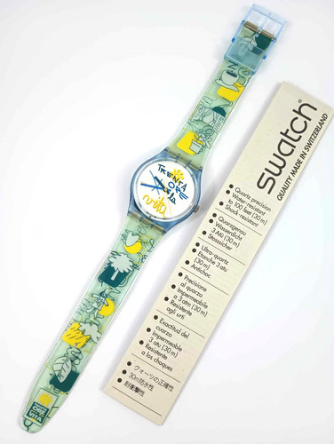 Reloj Suizo Swatch Special Trenta Ore Per La Vita Gn175 1996