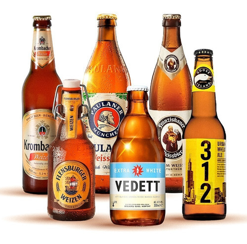 Six Pack Cervezas De Trigo Premium