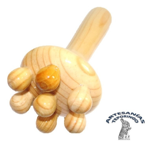 Imagen 2 de 2 de 1 Pza. Champiñon Fino De Madera Para Masaje, Maderoterapia.