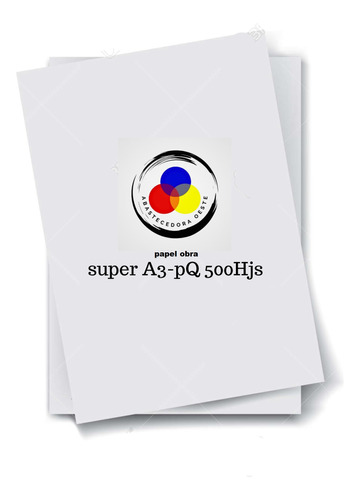 Papel Obra Super A3 32,5x47,5 Por 500 Hojas (80g)