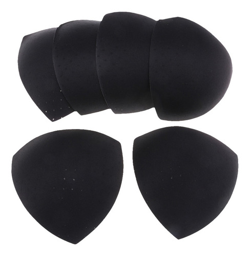 6 Pares De Cojín De Pecho Protector Almohadillas Triángulo