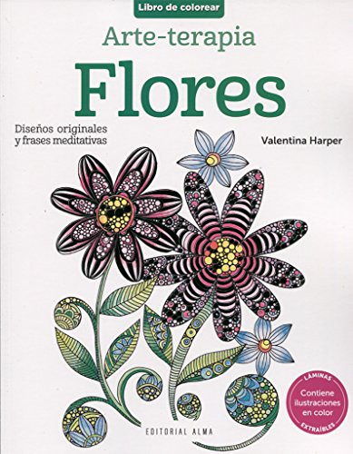 Libro Armonia De Color: Flores De Valentina Harper  Groh