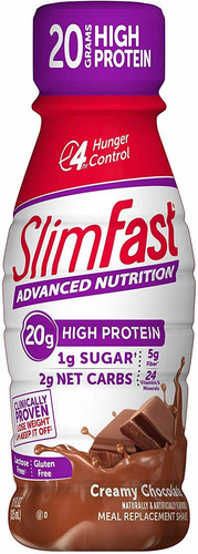 Slimfast Nutrición Avanzada Cremoso De Chocolate Shake - Lis
