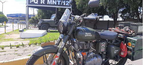 Royal Enfield Classic 500 Versão Militar (battle Green)  