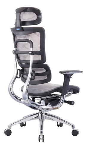 Cadeira Ergonômica Presidente Ergohaustecido Mesh - Branco