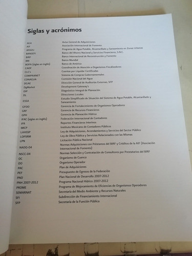 Operación Y Procedimientos Del Programa De Mejoramiento (Usado)