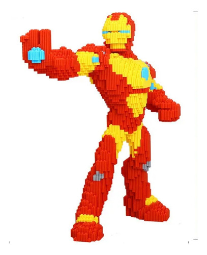 Iron Man Gigante Avengers Mini Blocks Armable Piezas 