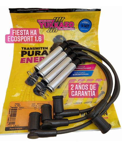 Cables Bujias Ford Fiesta Balita Power Max Move Ka 1.6