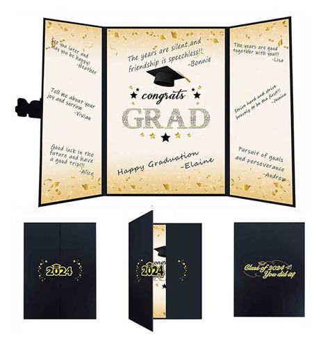 Libro Conmemorativo Duradero Firmado Sobre La Graduación De