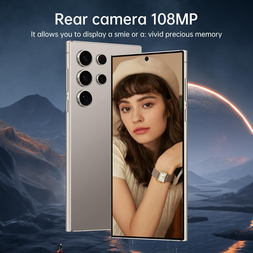 Smartphone Yemjaw C24 Ultra 5g 6gb Ram 256gb Rom 108mp Camer