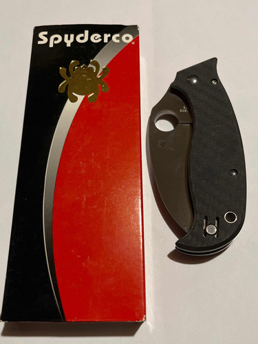 Canivete Spyderco Superhawk C116cfp Cabo De Fibra De Carbono