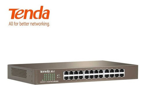 Imagem 3 de 5 de Switch 24 Portas Gigabit 10/100/1000 Tenda Envios 24hs