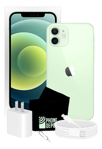 Apple iPhone 12 256 Gb Verde Con Caja Original (Reacondicionado)