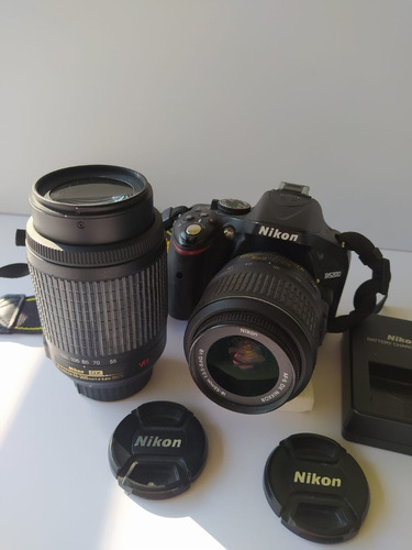Nikon D5200 18-55mm Vr Kit Dslr Color  Negro