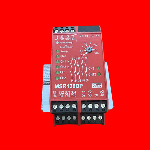440r-m23143 Allen Bradley Safety Monitoring Relay Msr138dp