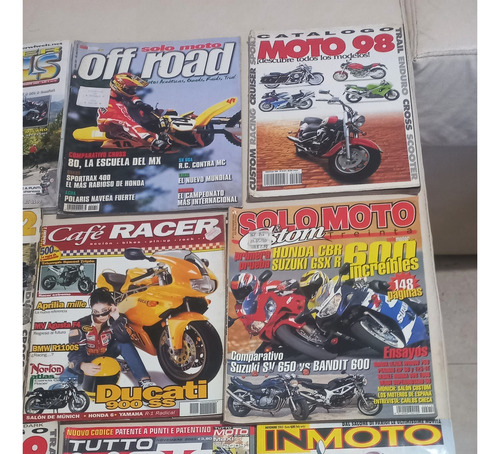 Lote De Revistas De Motos ( Italianas Y Españolas) (Usado)