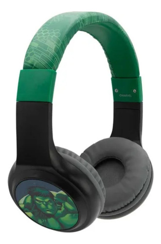 Audifono Bluetooth Marvel Hulk Green - Revogames