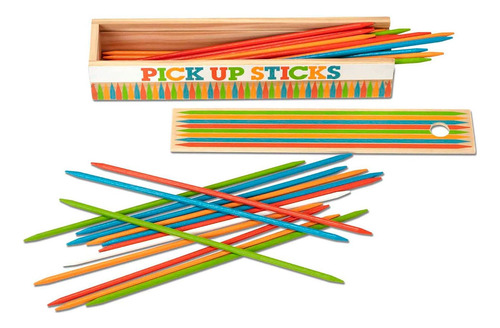 Melissa Doug Sticks De Madera Juego De Mesa Con 41 Piezas Co