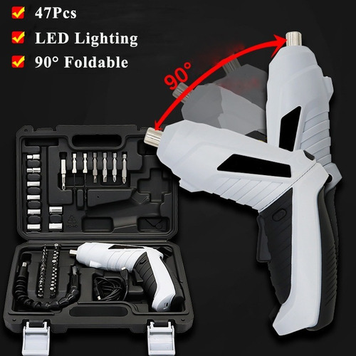 Destornillador Electrico Taladro Electrico Inalámbrico 3.6v