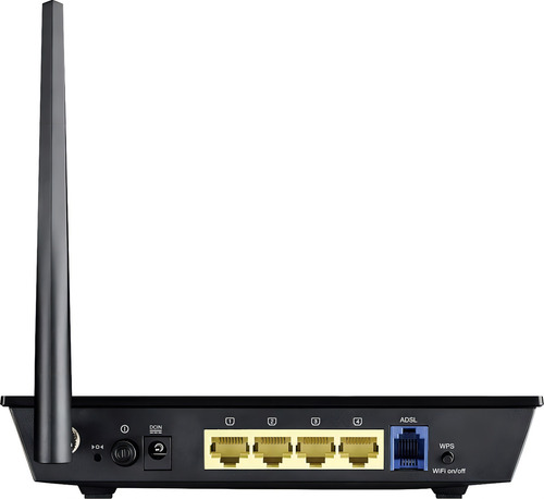 Roteador Modem Adsl Sem Fio Asus Dsl-n10 Cor Preto
