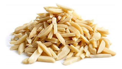 Almendras Fileteadas Sin Sal Tostadas En Seco (2 Libras) - H