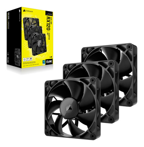 Fan Cooler Corsair Icue Link Rx120 Kit X3 Nnet