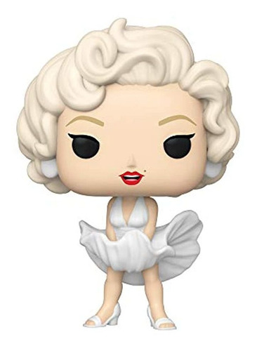 Figura De Acción Funko Pop Marilyn Monroe (vestido Blanco)