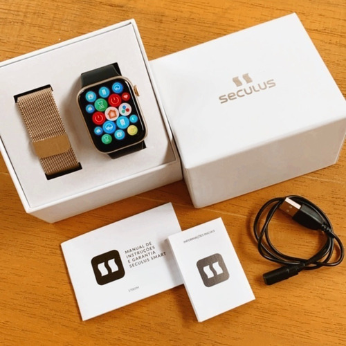 Imagem 4 de 9 de Relógio Smartwatch Troca Pulseira Seculus Smart 17001mpsv