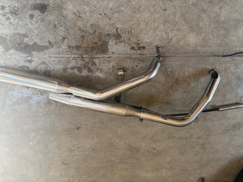 Escapes Cromo Peacemakers Para Harley - Potencia Y Estilo (Usado)