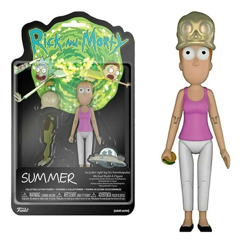 Action Figure Summer With Cromulon Rick And Morty Funko