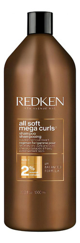 Shampoo Redken All Soft Mega Curls 1000ml