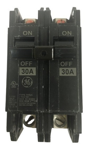 Breaker Tqc 2 Polos 30a General Electric Superficial