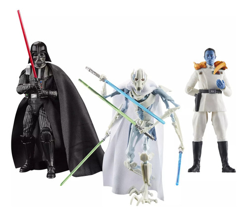 Star Wars Black Series Masters Of Evil Vader Thrawn Grievous