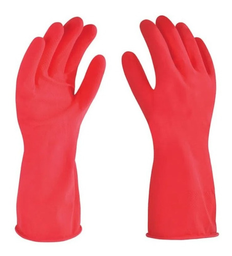 Guantes Clásicos Rojos Vantex No. # 9 Uso Domestico 20 Pares