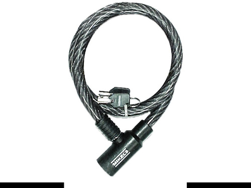 Cable Candado Flexible 4 Llaves De Seguridad 90 Cm Mikels