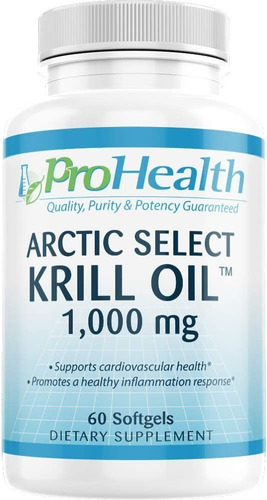 Aceite Krill 1000mg Prohealth - Un - Unidad A $4665